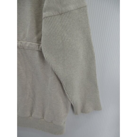 Varley Sweater Large White Pullover Turtleneck Oversized Belted - Picture 3 of 12